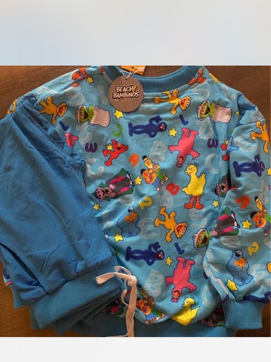 Beach bambinos Other - Beach Bambinos Sesame Street Bamboo French terrt jogger set NWT 5/6